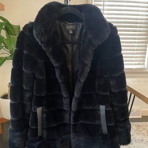Jones New York Faux Fur Jacket
